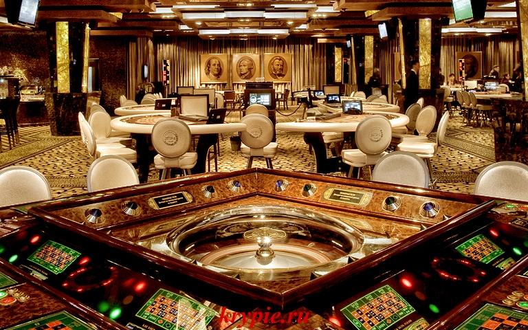 игорный или игровой зал казино